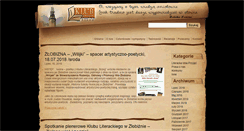 Desktop Screenshot of klubliterackibrzeg.pl