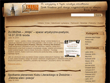 Tablet Screenshot of klubliterackibrzeg.pl